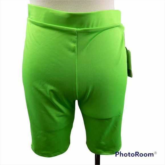 NWT BP Green Neon‎ Bike Shorts (S) - Picture 7 of 7